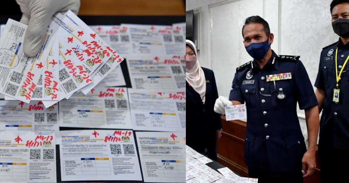 M’SIA DOCTOR SOLD FAKE VACCINE CERTS AND EARNED OVER RM1 MILLION