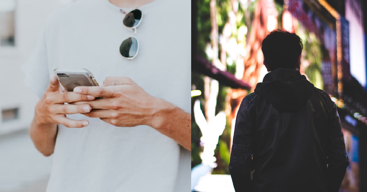 GUY DAYDREAMING, WAITING FOR “PRINCESS CHARMING” TO APPEAR