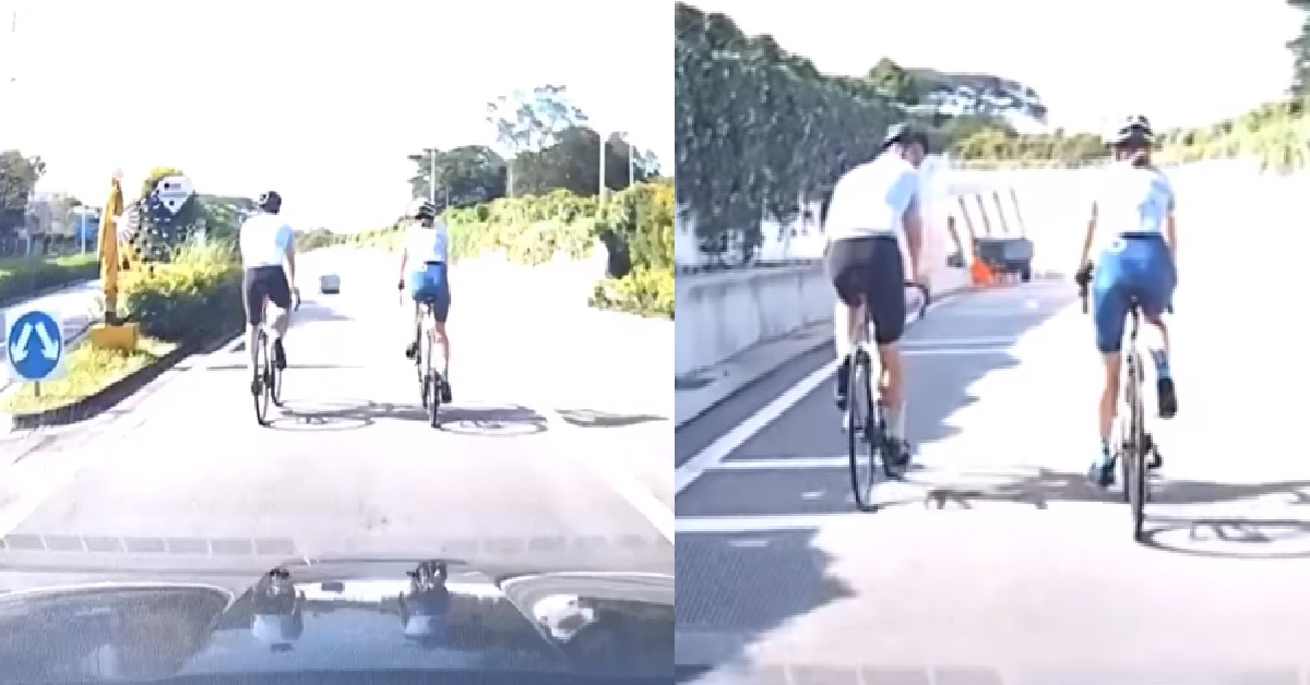 CYCLISTS HOGGING ENTIRE LANE TO SHOW THAT THEY ARE BETTER THAN DRIVERS