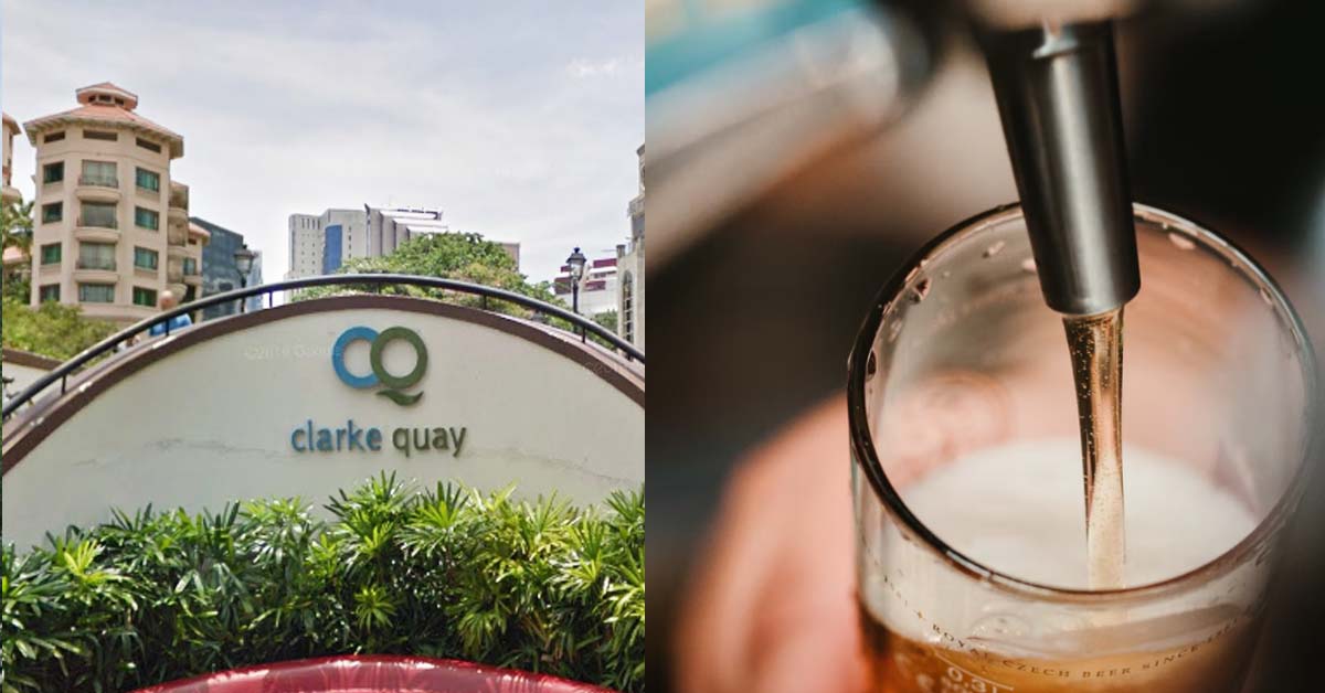 KOREAN MAN ATTACKS 2 LOCALS AT CLARK QUAY & CURSE AT POLICE