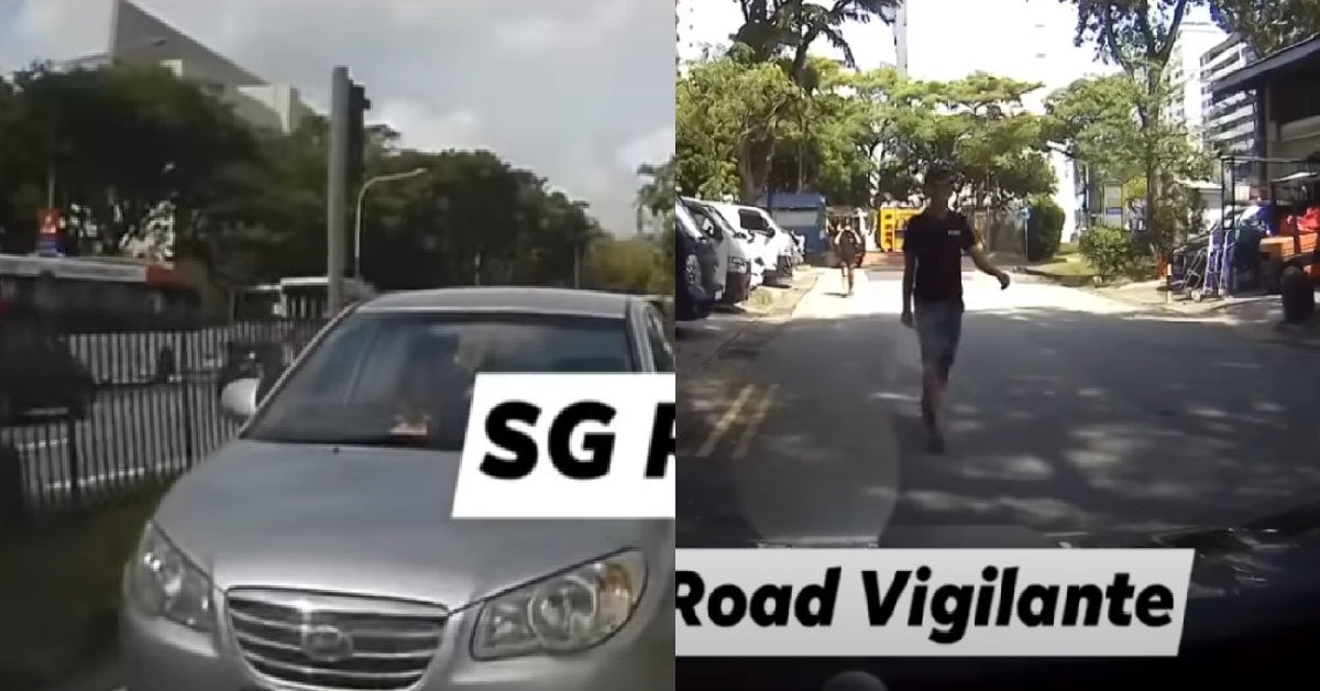DRIVERS ROAD RAGE: “IF YOU THINK I’M IN THE WRONG, YOU POST ONLINE, STEADY BO”