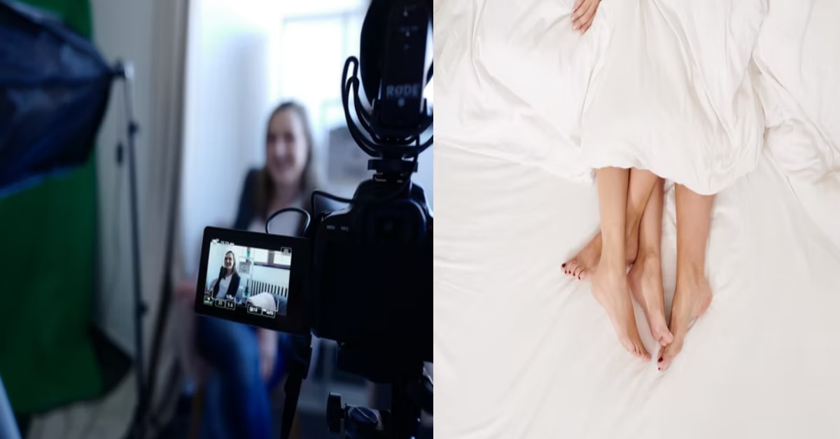GF TELLS BF THAT HER EX-BF MADE FILMS WITH HER IN ACTION