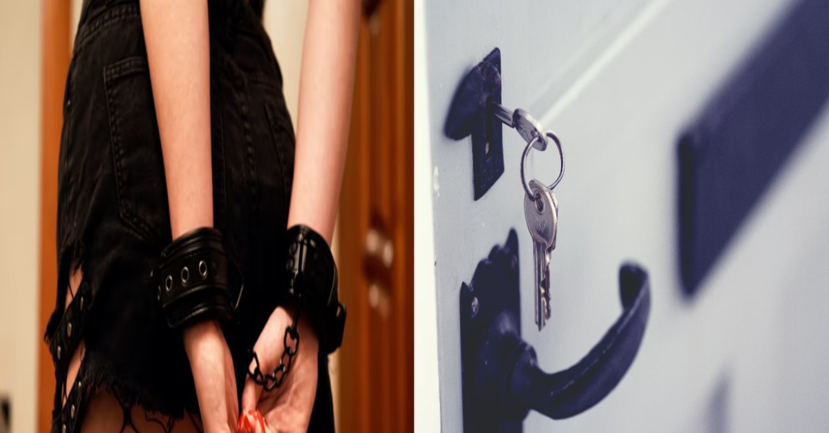 GIRL GIVES FRIEND KEYS TO HER HOUSE, FRIEND WALKS IN WHEN BF ABOUT DONE
