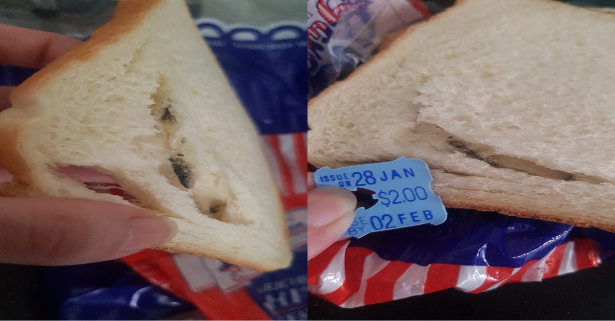 NETIZEN BOUGHT MOULDY BREAD FROM HAO MART REDHILL