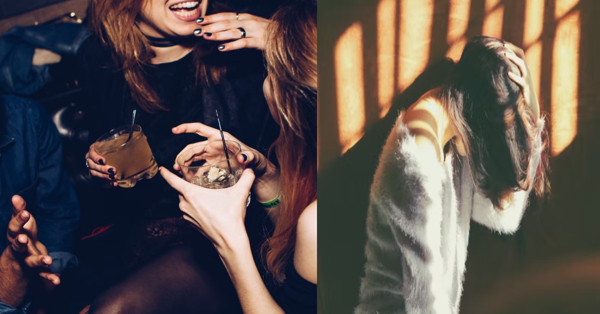 GIRL WENT TO WORK WITH HANGOVER, TOTALLY LOSES FOCUS