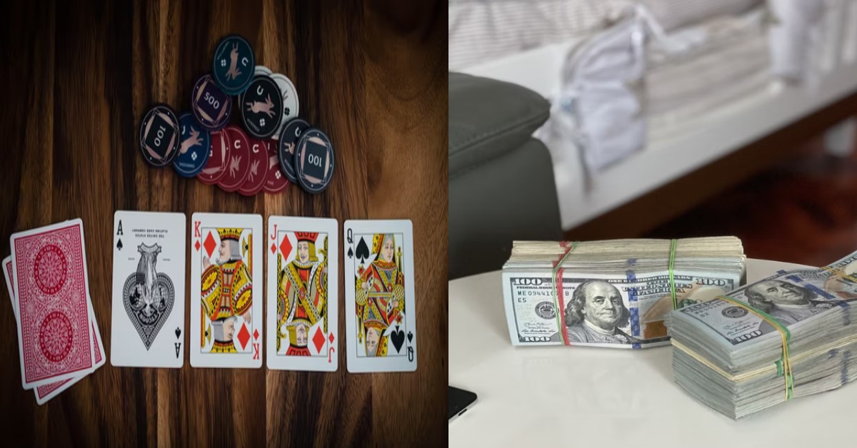 GUY PLAYED IN-BETWEEN WITH RELATIVES, LOST ALMOST $2,000
