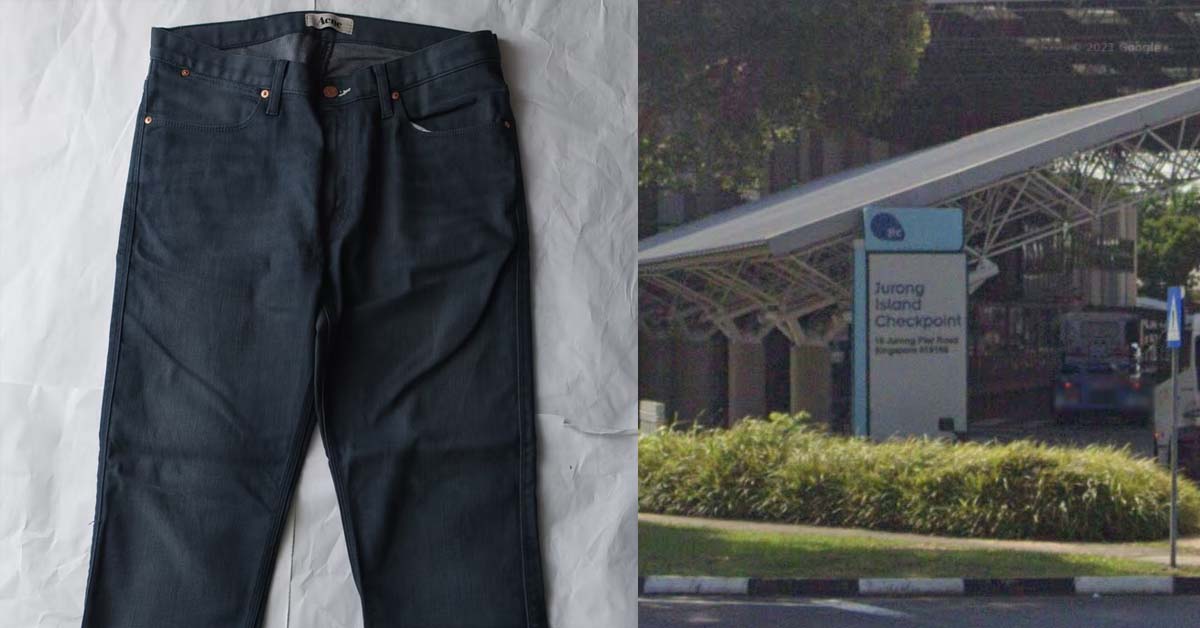 HUSBAND RETURNS HOME AND FINDS TROUSERS OF OTHER MAN