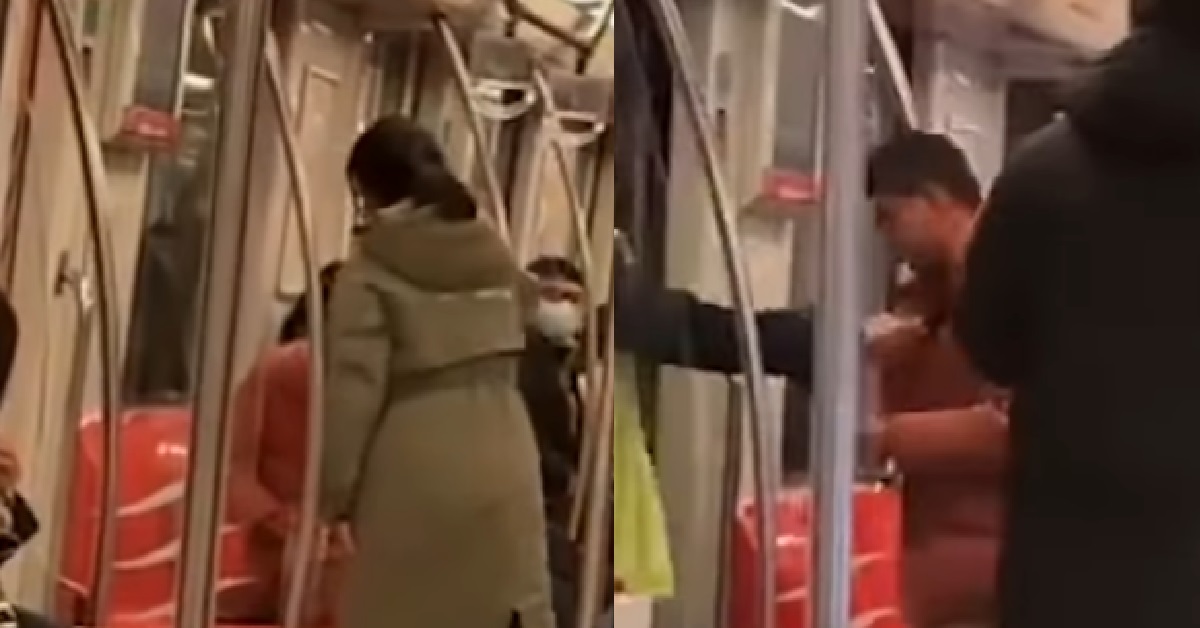WOMAN ASKS MOLESTER: “YOU ENJOY TOUCHING?” THEN SLAPS HIM IN THE FACE