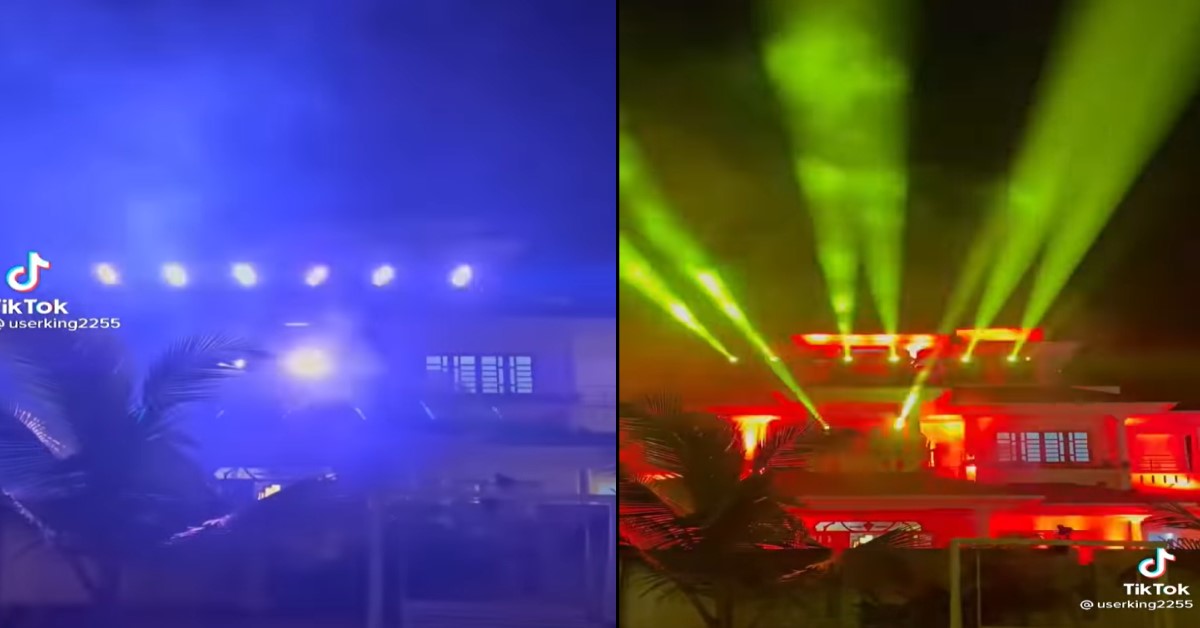 MSIAN DUDE CANNOT GO CLUB, SO TURNS HOUSE INTO SATURDAY NIGHT FEVER