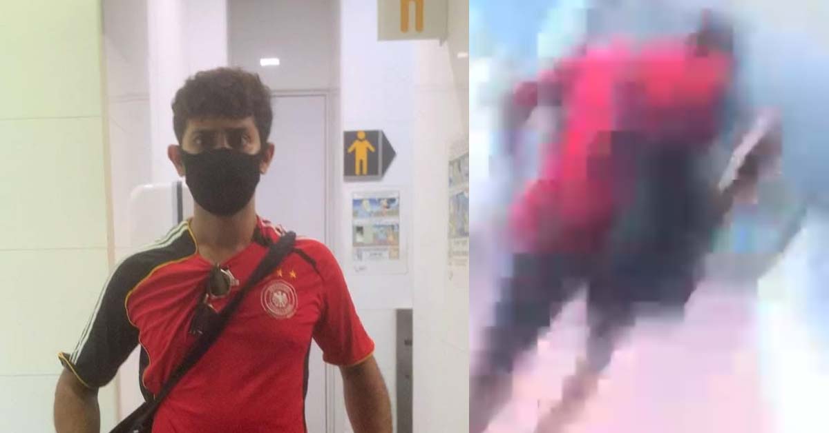 PEEPING TOM CAUGHT BY GIRL AT PASIR RIS, GIRL SCREAMS FOR HELP