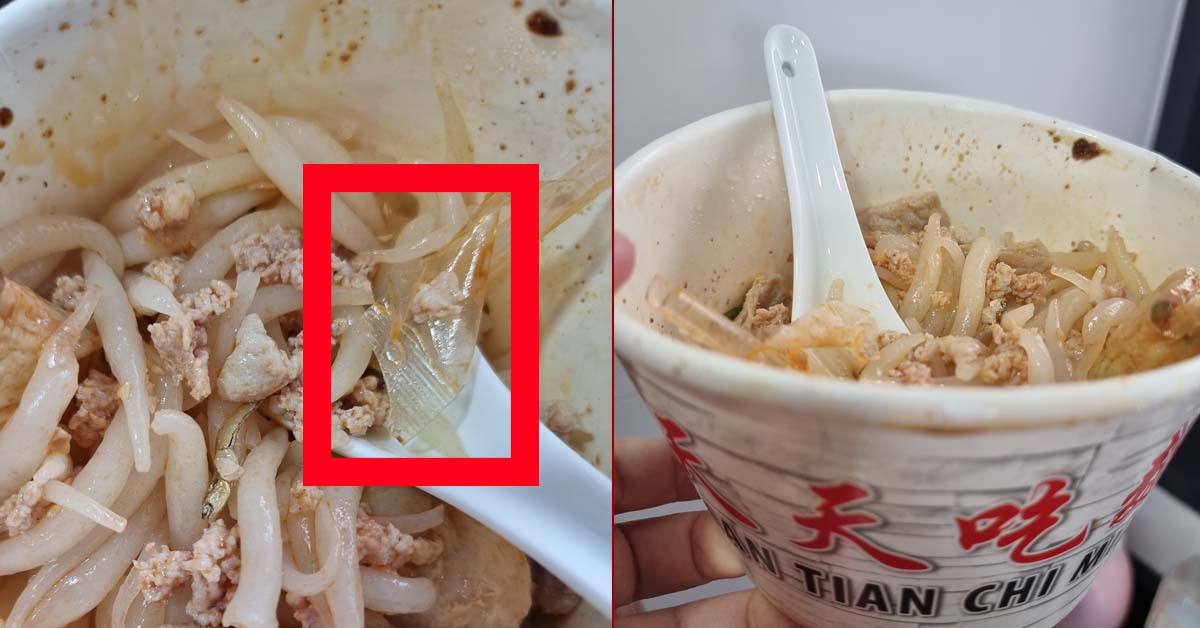 WOMAN FOUND PLASTIC IN HER NOODLES, EXTRA INGREDIENT SIA