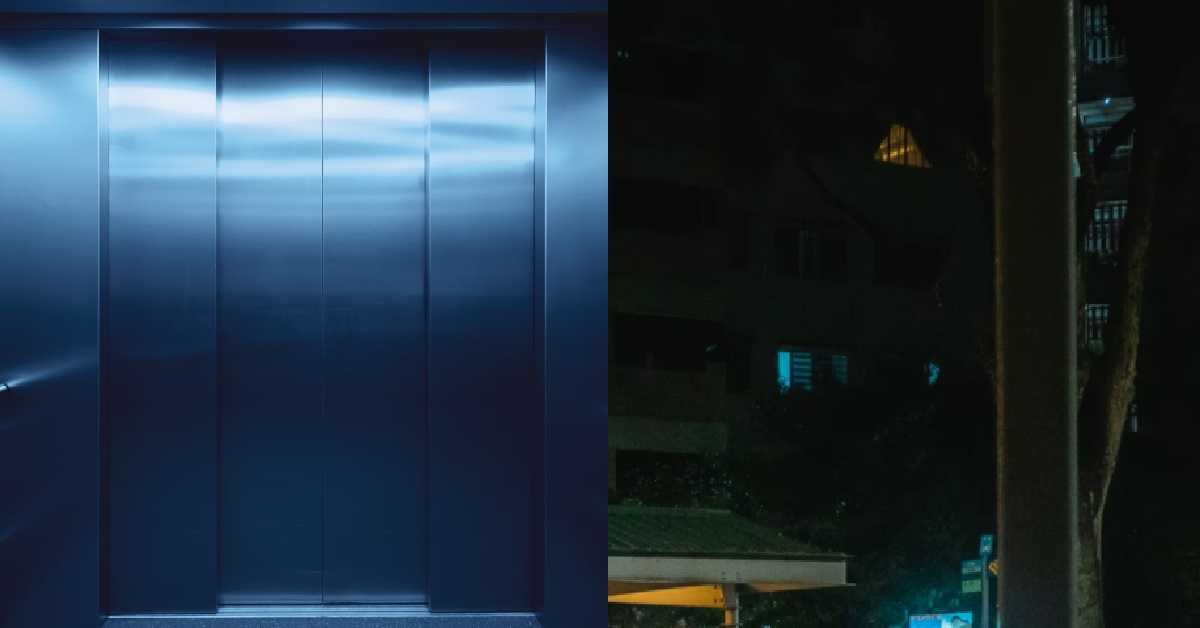 MAN TOOK LIFT AT NIGHT & SAW A WOMAN INSIDE, DIDN’T REALISE IT’S A PONTIANAK