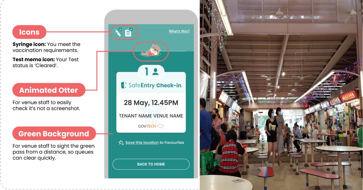 UNVACCINATED MAN PUNCHED NEA OFFICERS AT REDHILL HAWKER CENTER, AWAITING CHARGE