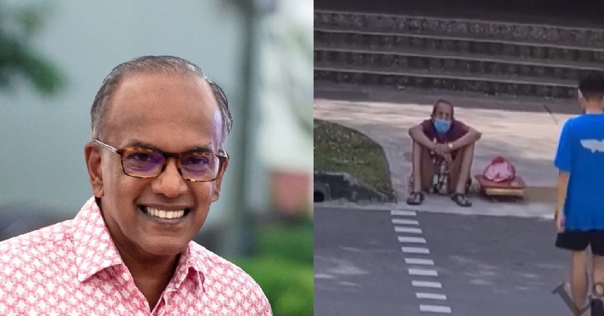 K SHANMUGAM EXPLAINS VIRAL VIDEO OF ELDERLY MAN CRAWLING ON THE GROUND