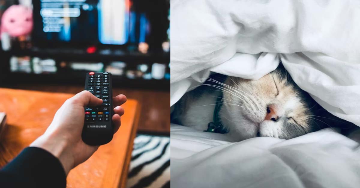 BF ONLY CAN SLEEP WITH TV ON, GF DONO HOW TO SLEEP TOGETHER