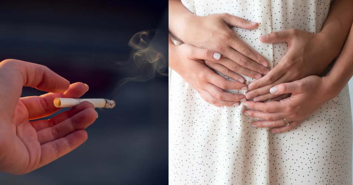 MAN FOUND OUT PREGNANT WIFE SMOKING BEHIND HIS BACK