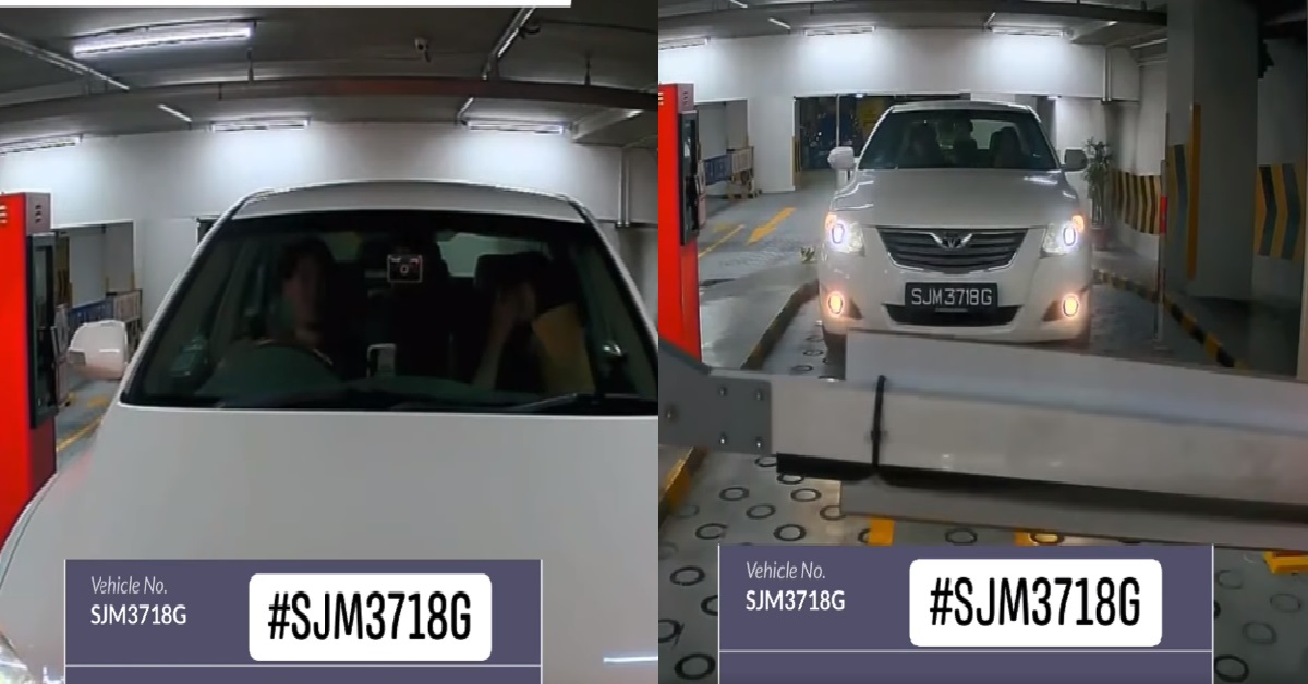 TOYOTA TRIED TO TAILGATE, CAMCAR STOPS RIGHT OUTSIDE GANTRY TO BLOCK DRIVER