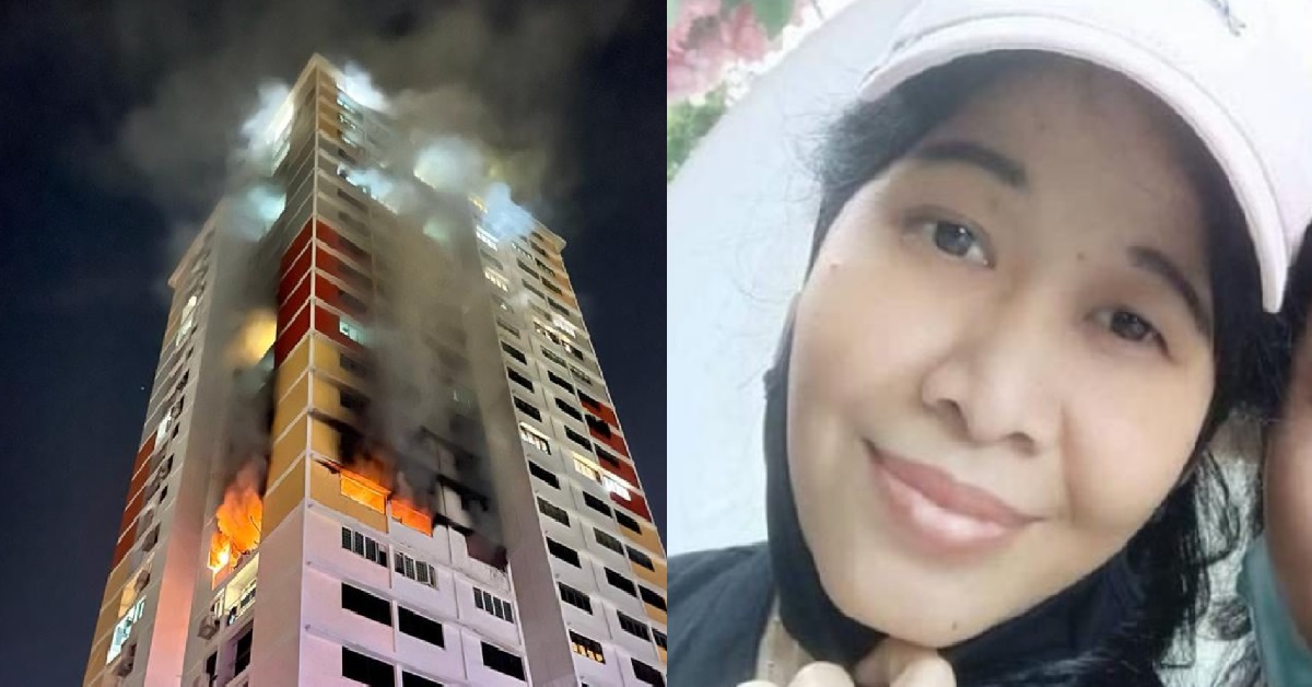 MAID ALLEGEDLY KILLED IN TELOK BLANGAH HDB FIRE, LIVED ONE FLOOR UP