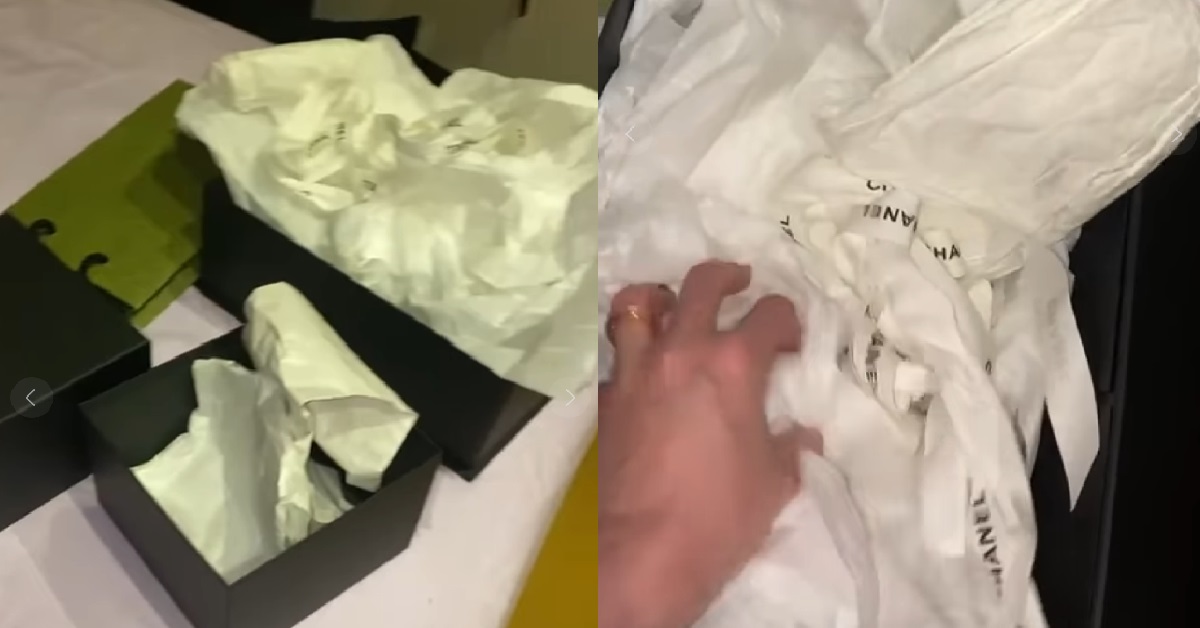 WOMAN CAUGHT ON CCTV STEALING FRIEND’S CHANEL BAGS WHILE SHE’S SLEEPING