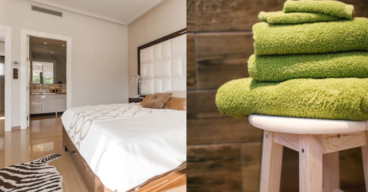 GF OBSSESS WITH BRINGING SPECIAL TOWEL TO HOTEL