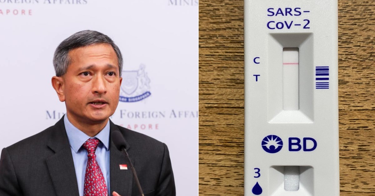 VIVIAN BALAKRISHNAN RECEIVES HEALTH RISK WARNING, WILL NOT GO TO BINTAN