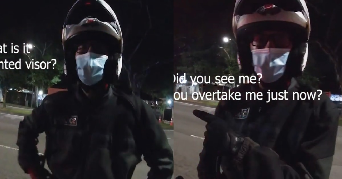 TRAFFIC POLICEMAN POLITE UNTIL ERRANT MOTORIST HAPPY TO GET SAMAN