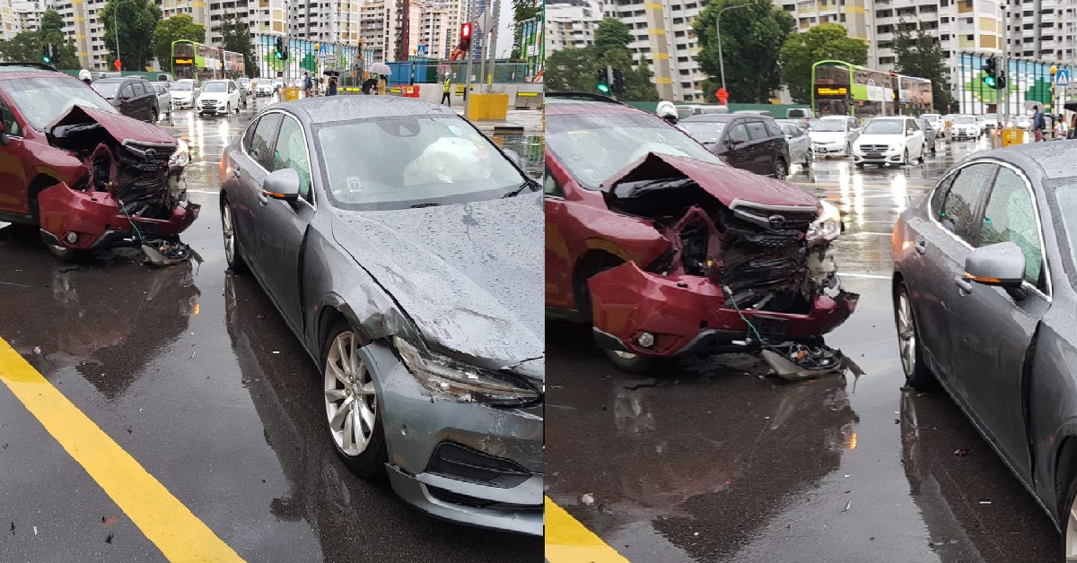 DRIVER OF CRASHED CAR APPEALING FOR WITNESSES FOR ACCIDENT @ AMK