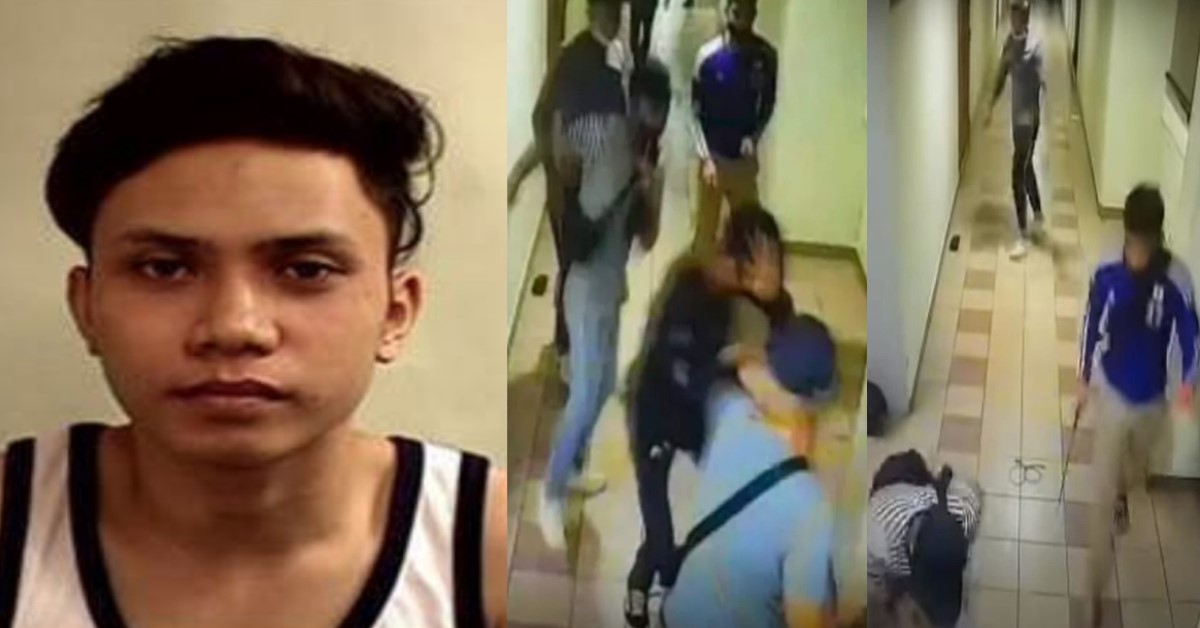 GANGSTER IN VIRAL CHINATOWN RIOT WITH PARANG, GETS ROTAN AND JAIL