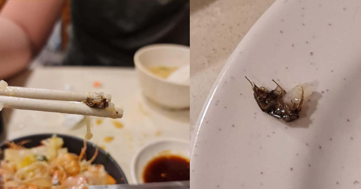 WOMAN FOUNDS COCKROACH IN HER FOOD AT GOLDEN MILE TOWER