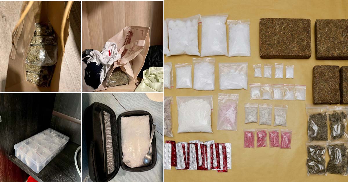 CNB RAID: DRUGS WORTH OVER $726,000 WERE SEIZED