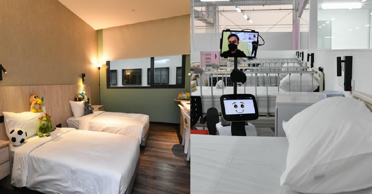 NEW TREATMENT FACILITY FOR COVID OPENED @ EXPO, WITH ABOUT 600 BEDS
