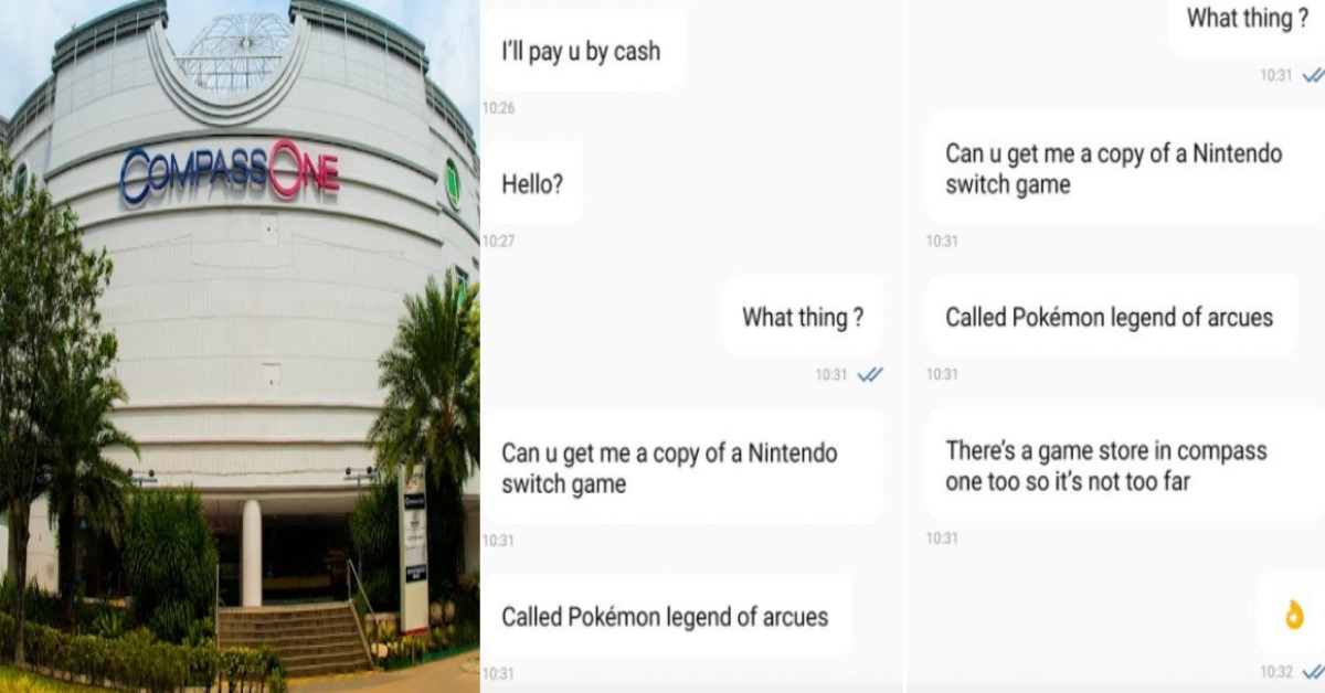 CUSTOMER MAKES USE OF FOODPANDA RIDER TO BUY VIDEO GAMES