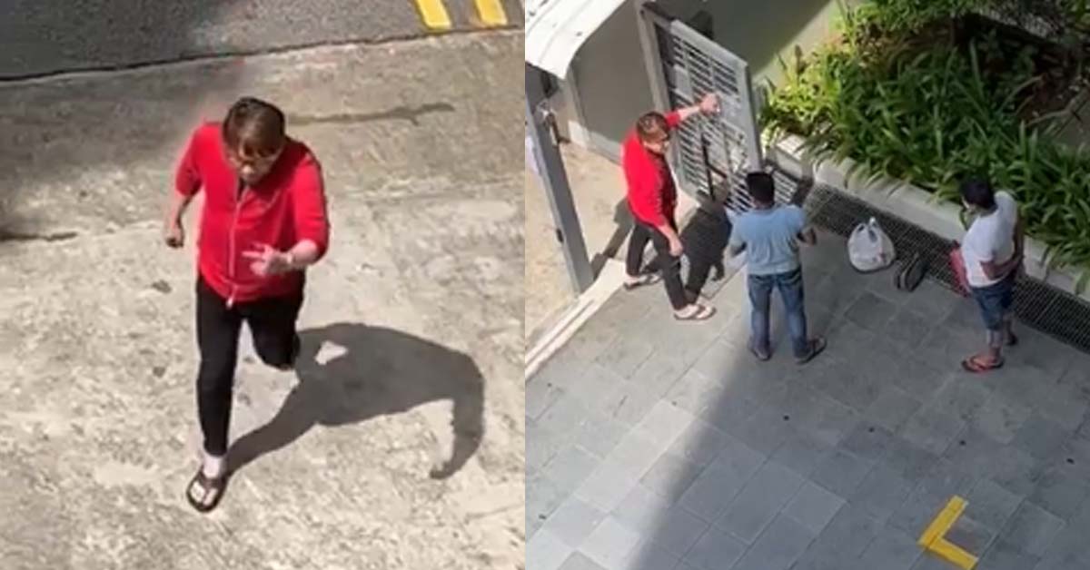 MAD DRIVER SCOLDING FOREIGN WORKERS “CCB, F UR MOTHER”