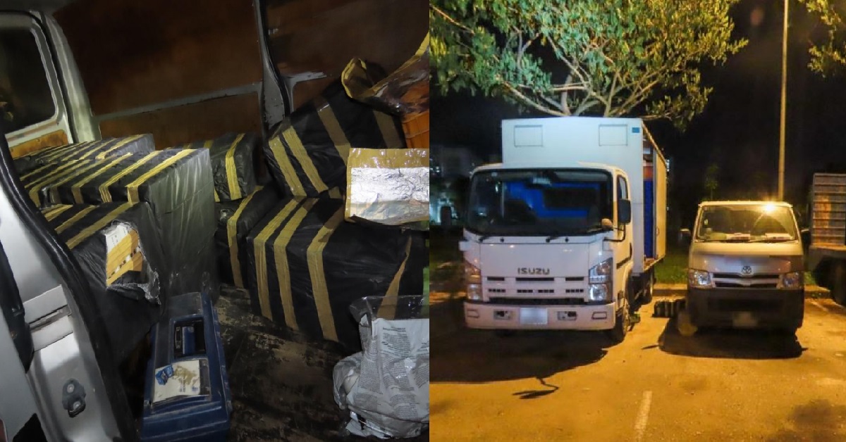 PRC MEN ARRESTED, MORE THAN 1.6K CARTONS OF CONTRABAND CIGGS SEIZED