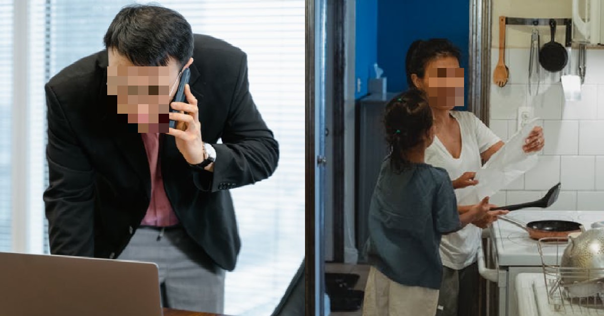 GUY SAYS THAT MEN SHOULD PROVIDE, IF THEY WANT A STAY-AT-HOME WIFE