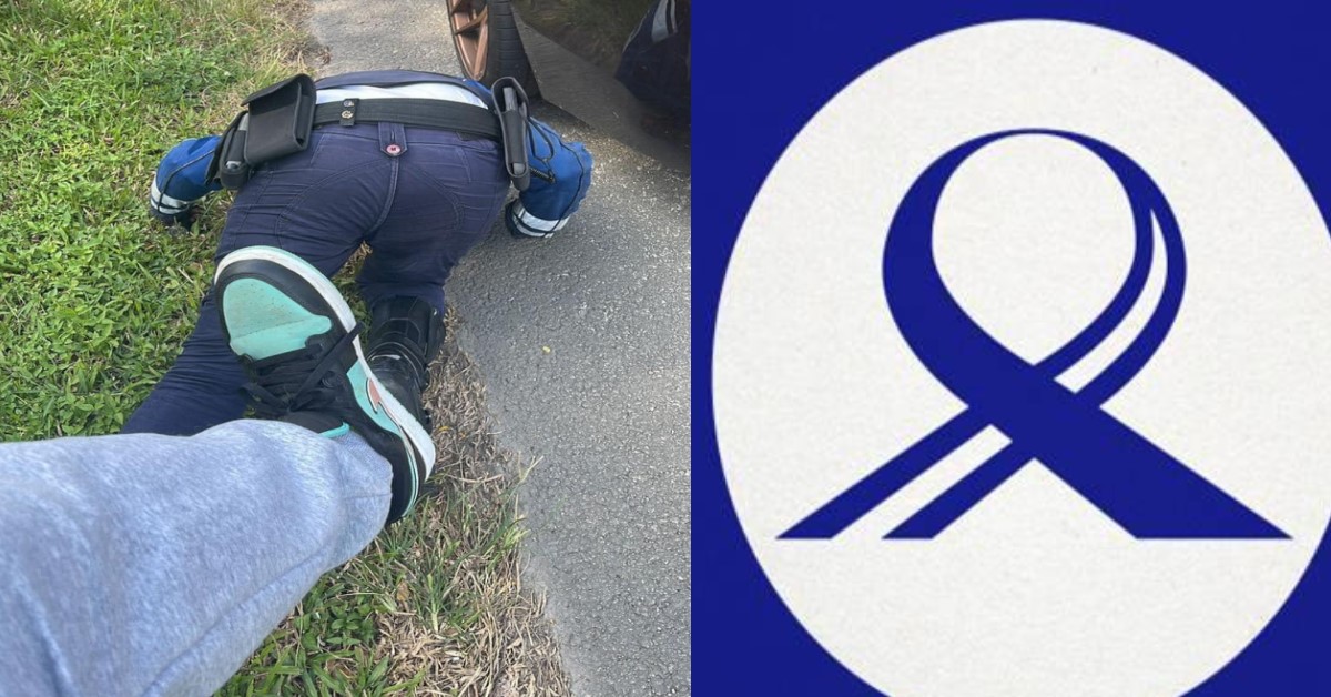 MAN IMITATES ‘KICKING’ LTA OFFICER IN THE BOTTOM WITH FOOT