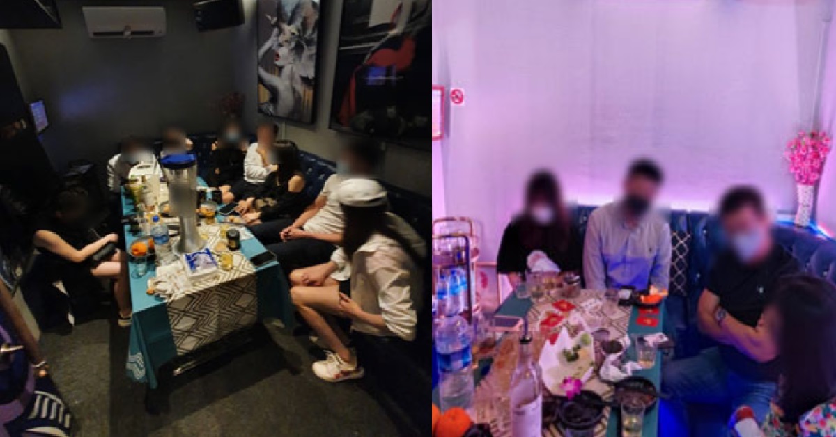 PRC, M’SIAN & VIET HOSTESSES ARRESTED IN HIDDEN KTV @ SIM LIM