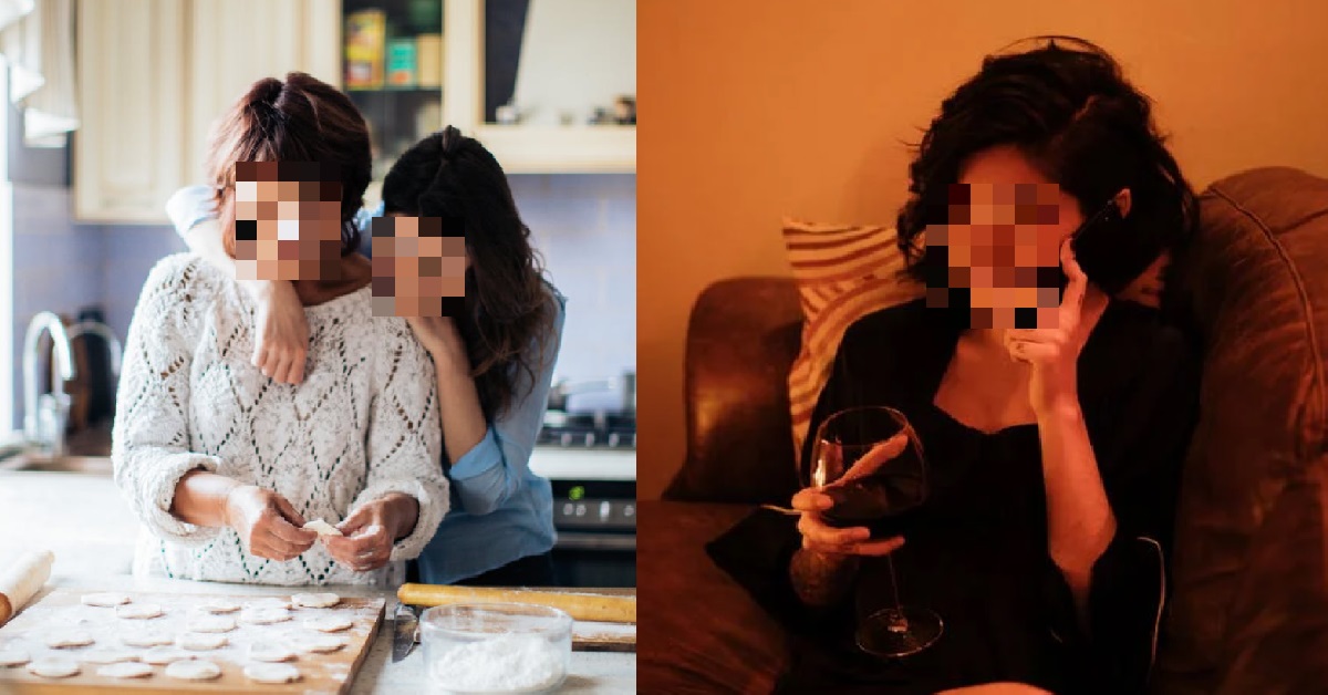 GIRL STRUGGLES TO TALK TO MUM WHO IS FULL OF HERSELF LIKE A DIVA