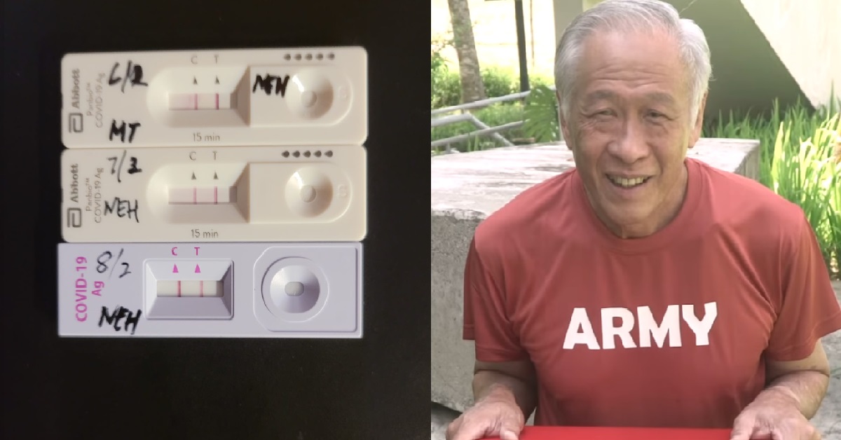 NG ENG HEN RATES HIS RECENT COVID INFECTION AS BEING A “5 OUT OF 10”