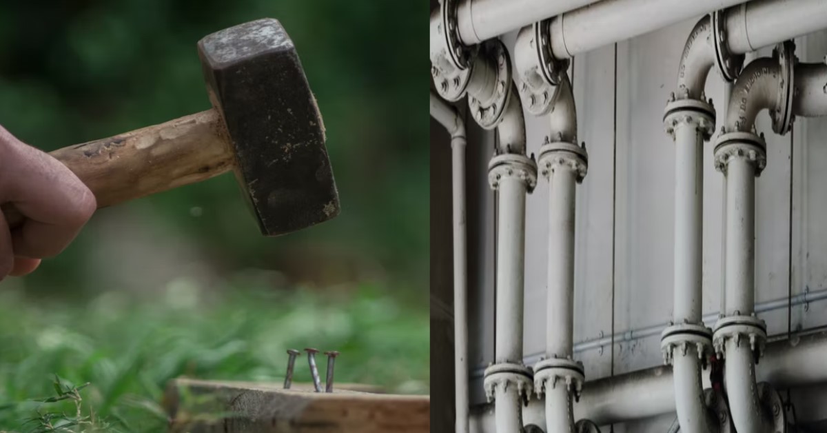 GUY COMPLAINS ABOUT NEIGHBOUR HAMMERING FROM 4AM DAILY