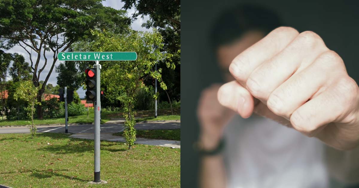 TWO MEN ARRESTED AFTER ATTACK WITH METAL OBJECT AT SELETAR WEST ROAD