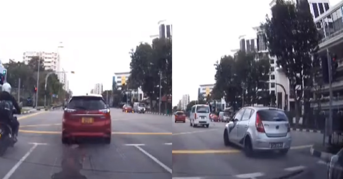OTHER CARS SEE DRIVER BEATING RED LIGHT, MONKEY SEE MONKEY DO