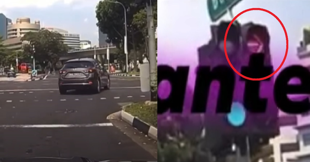 KANCHIONG MAZDA DRIVER BEATS RED LIGHT ALONG BOON LAY WAY