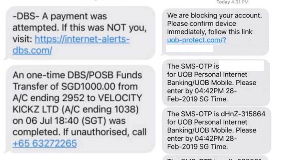 MAN SHAKES IN FEAR AFTER HIS BANK ACCOUNT WAS WIPED BY SCAM SMS