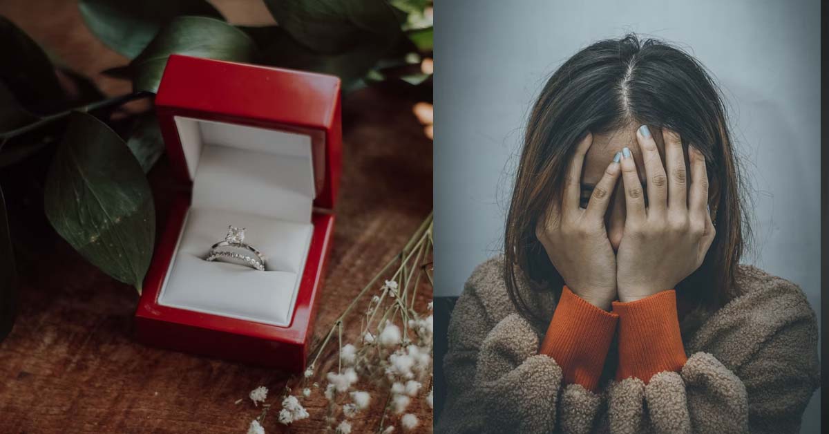 BF WANTS SURPRISE PROPOSAL TO GF, BUT SHE ACCUSES HIM OF CHEATING