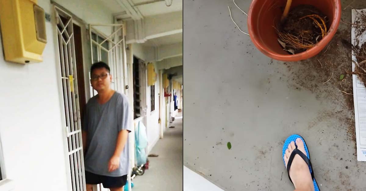 CRAZY NEIGHBOUR FROM HELL THREATENS TO BEAT UP WOMAN