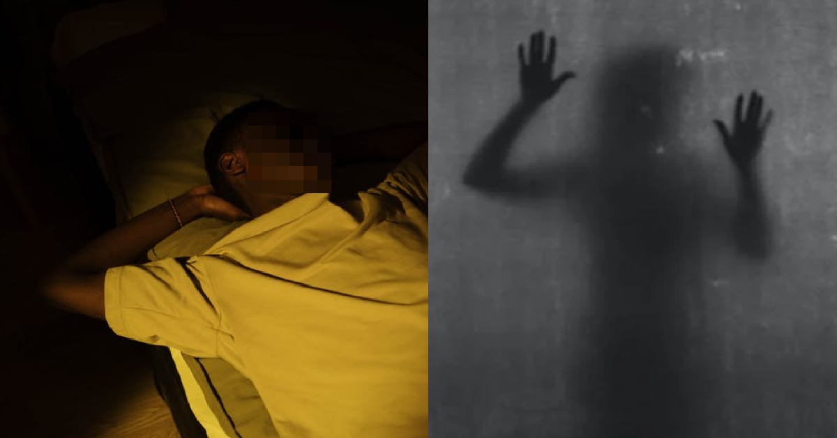 SPIRITS OF CHILDREN LIVING IN GUY’S HOME, WATCHES HIM AT NIGHT