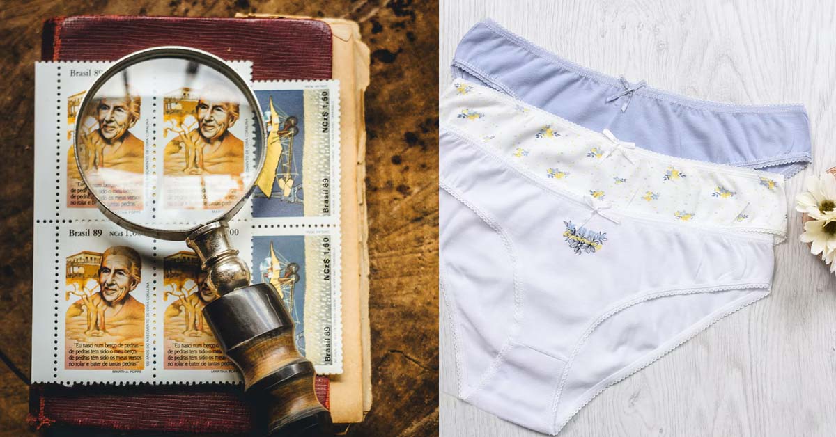 WIFE DISCOVERS HUSBAND’S PANTIES COLLECTION OF EX-GFS