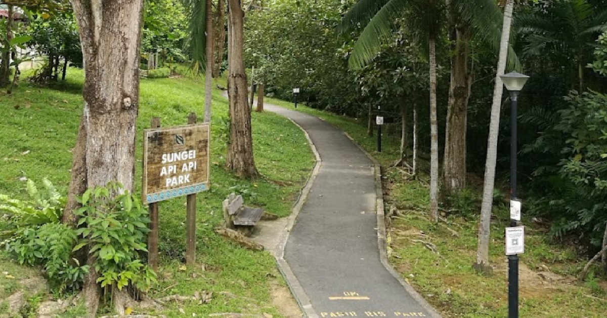 GUY WALKING ALONE AT NIGHT ALONG SUNGEI API API, SAW A SPIRIT & NEXT DAY FEVER
