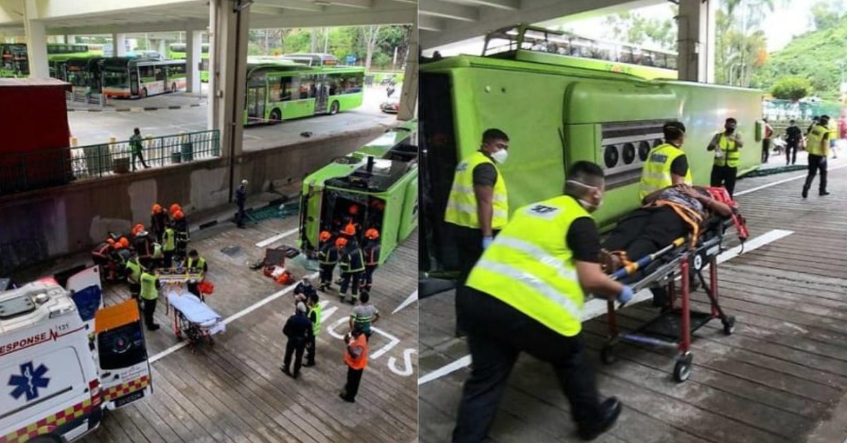 VIRAL BUKIT BATOK BUS COLLISION LAST YEAR SEES BUS DRIVER CHARGED
